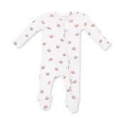 2 Way Zipper Footie-Mini Footballs