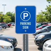Durable Aluminum Parking Signs