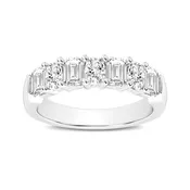 14K White Gold Diamond Ring