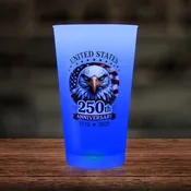 250th Anniversary Blue LED 16 oz. Cup