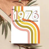 1976 Birthday Card