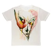 ABHORA ILLUSTRATED ALL OVER PRINT T-SHIRT