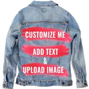 Customize & Create your own Denim Jacket (lined or without lining) with 3 color choices