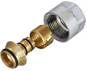 1/2" PEX Compression Connector, Manifold Adapter 2 Pack