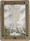 23rd Psalm Throw Blanket