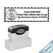 Alabama Notary Pre-Inked Shield Stamp