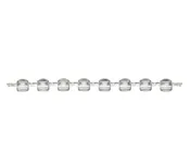 0.2 mL 8-Strip Dome Caps, No Tubes, Natural, 1250/CS, Globe Scientific, PCR-02DC