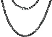 5mm Round Box Link Chain Necklace