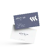 Pearlescent Business Cards