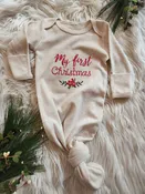 My First Christmas - Flowers