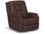 Arlo Leather Power Recliner with Power Headrest &amp; Lumbar