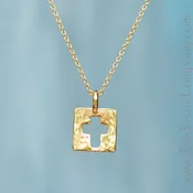 Be Amazed by Grace Gold Cross Necklace