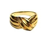 14k Yellow Gold Ladies Knot Ring