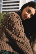 Hand Knit Nepali Wool Jill Sweater - Ships October