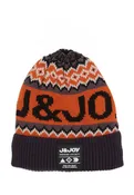 Bonnet homme bleu et logo J&JOY