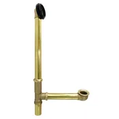 16" Brass Tub Drain and Overflow Rough-in