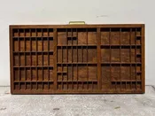 Antique Letterpress Printers Tray