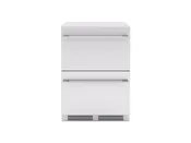 24-Inch Outdoor Rated Dual Drawer Compact Stainless Steel Refrigerator by Zephyr