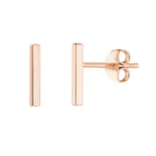 14K Bar Studs