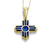Opal Zia Pendant
