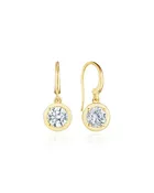 1.5ct Diamond French Wire Earring 18k Yellow Gold