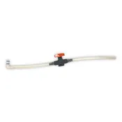 C-10016 – Connector Tubing with Ball Valve for SP6 Aspiration Port, Silicone.