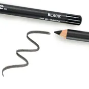 Black Hypoallergenic EyeLiner & Brow Pencils For Sensitive Eyes