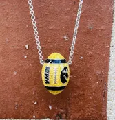 Iowa Football Necklace