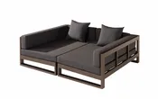 Amber Modular Double Daybed – Outdoor Furniture