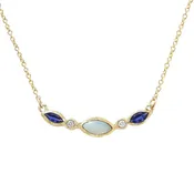 Aurora Sapphire Necklace
