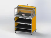 HiPot Electrical Safety Enclosure with Cart SE3624CT