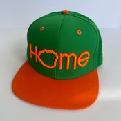 Home Cap – Green & Orange