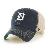 Wholesale '47 Detroit Tigers Trawler Clean Up Snapback Trucker Hat Baseball Cap - Navy, One Size