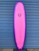 Chronic Ninjah Mid-Length Surfboard (Size: 7’0″, Tail: Square, Color: Free Lap Purple Pink Deck)