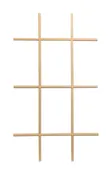 12 Light Wood Colonial Grille to fit Tall Wood Stationary Octagon Window