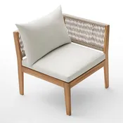 Dara Left Arm Chair – Corner Comfort with Flexible Design