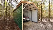 12×26 Metal Boat Carport