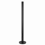 10ft Black 3'' Round Steel Light Pole 11 Gauge