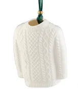 Belleek Classic Aran Jumper Ornament