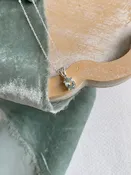 Airy Aquamarine Silver Necklace