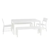 Alora Aluminum 5PC Outdoor Dining Set