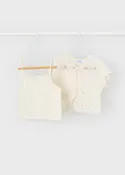 2 pc crochet t shirt set