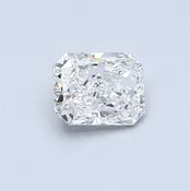 0.50 Carat Radiant Cut Natural Diamond GIA Report # 1166468584