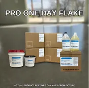 One Day Polyurea/Polyaspartic Flake (1/4")